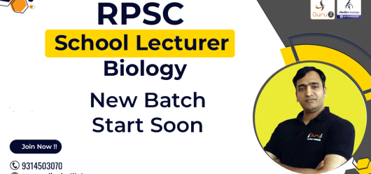 RPSC School lecturer Biology